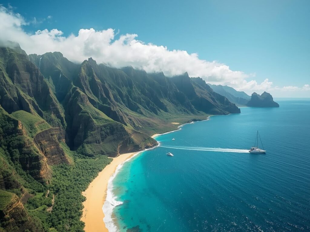 Hawaiian Adventure The Best Na Pali Coast Boat Tour-54684