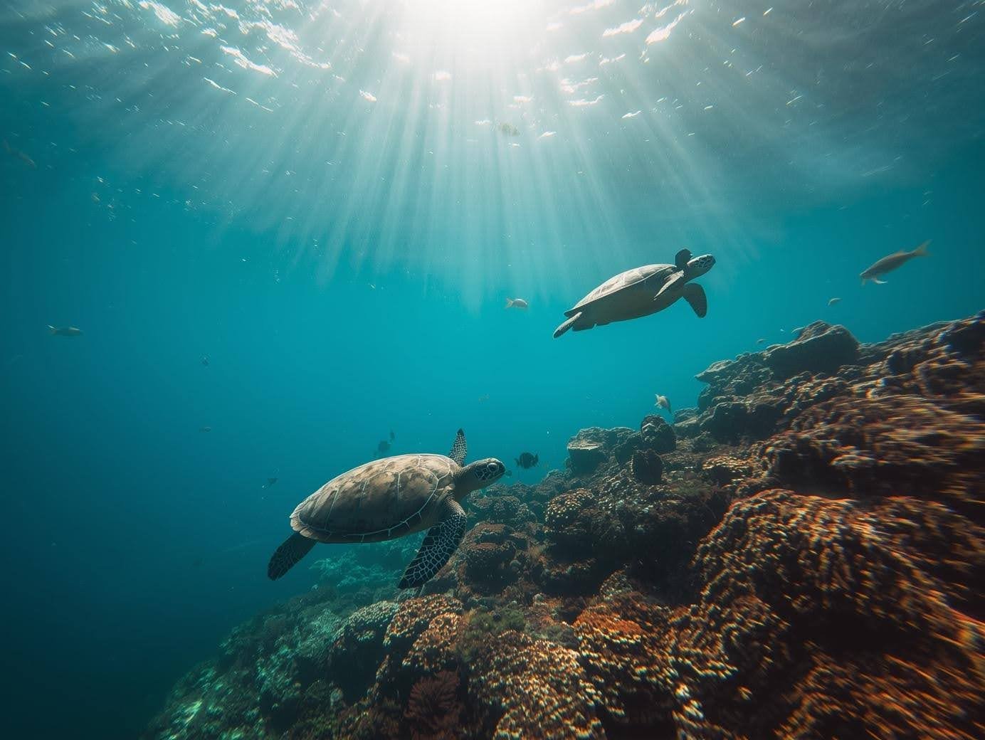 Turtle Snorkeling in Oahu-1342