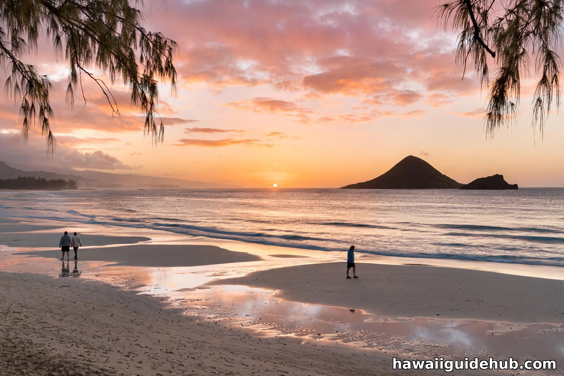 Gauge of Waimanalo Beach morning ocean conditions